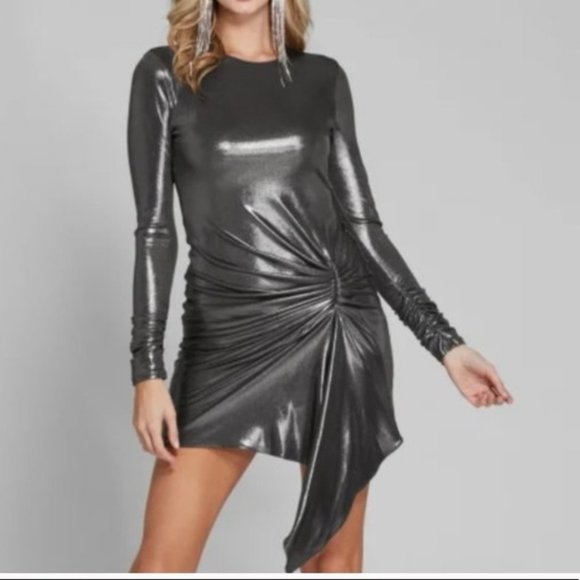 Guess by Marciano Dresses & Skirts - ❗️SOLD❗️Marciano by Guess Eunice Metallic Dress Size XS